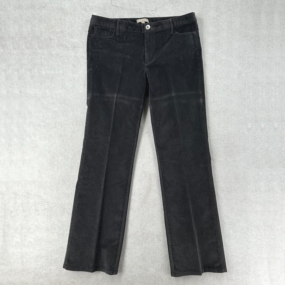 Banana Republic Grey Corduroy Pants Womens 32 Wide Leg Bootcut